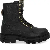 Red-Rag leren veterboots zwart Meisjes Leer Effen - maat 34