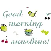 Komar Muursticker Sunshine 50x70 cm