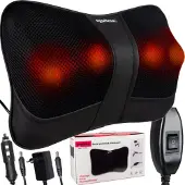 Soulima Shiatsu Massagekussen - Verlichting voor Rug en Nek