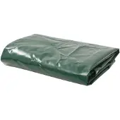 vidaXL Dekzeil 650 g/m² 1,5x20 m groen