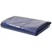 vidaXL Dekzeil 650 g/m² 1,5x6 m blauw