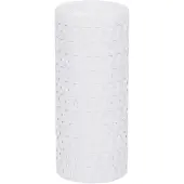vidaXL Balkonschermen 10 st 255x19 cm poly rattan wit