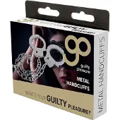 Guilty Pleasure - Metal handcuffs - Lange ketting handboeien
