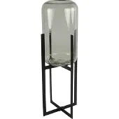 Countryfield Vaas o/standaard ro Debbi S l.grijs
