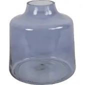 Countryfield Fles Jolina glas L20B20H21,5CM blauw