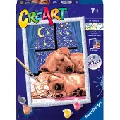 Ravensburger CreArt Sleep well! - Schilderen op nummer voor kinderen