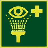 Allesveilig.nl Oogdouche lichtgevend pictogram