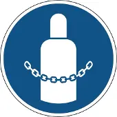 Allesveilig.nl Gasflessen opslag gebodspictogram