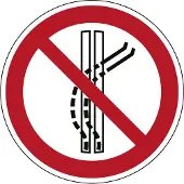 Allesveilig.nl Het sleepspoor niet verlaten pictogram