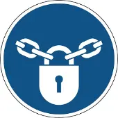 Allesveilig.nl Gesloten houden gebodspictogram