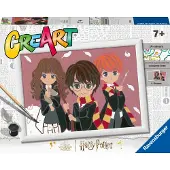 Ravensburger CreArt Harry Potter The Magical Trio - Schilderen op nummer voor kinderen