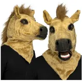 MOM Paardenmasker Met Beweegbare Kaak