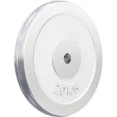Gorilla Sports Halterschijf 20 kg Chroom