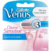 Gillette Divine- 4 stuks-Scheermesjes
