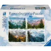 Ravensburger puzzel Kasteel in 4 seizoenen 18000 stukjes |