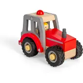 Bigjigs Houten Rode Tractor