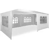 MaxxGarden Partytent - 3x6m - Incl. Zijwanden - Waterdicht - Wit