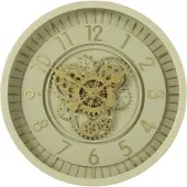Countryfield Wandklok ro Celestial S crème