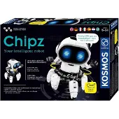 Kosmos Chipz Intelligente Robot - Experimenteerset - Bouw je eigen slimme robot met sensoren en spelmodi - Volgmodus en Obstakeldetectie - Meer dan 100 Onderdelen - STEM Speelgoed - Vanaf 8 Jaar