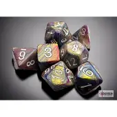 Chessex Festive Mini-Polyhedral Carousel/white Dobbelsteen Set (7 stuks)