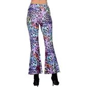 Coppens Hippiebroek panter paars | Maat 48 |
