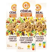 CEREAL 3x Chocolate Chip Cookie Hazelnoot 130 Gr