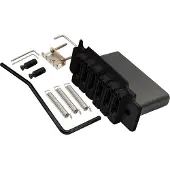 Wilkinson WVS50K/BS Tremolo Brug - Zwart Satin 2-Punts met Heavy Sustain Block