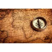 Dimex Fotobehang - Compass 375x250cm - Vliesbehang