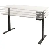 Schaffenburg Zit-sta-bureau Dextro DEXP-148-HALZ-M25 Multikleur 1400X800mm