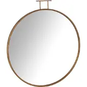 J-Line Mirror anto mdf/mirror gold large