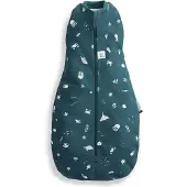 ErgoPouch Cocoon inbaker slaapzak - 0,2 Tog - 2-in-1 Slaapzak - Combi Slaapzak Baby + Inbakerslaapzak - Slaapzakken- Zomerslaapzak - Slaapzak 80 cm - Ocean