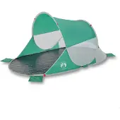 vidaXL Strandtent pop-up waterdicht zeegroen