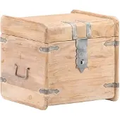 vidaXL Kist 40x40x40 cm massief acaciahout