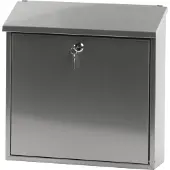 V-Part - Wandbrievenbus Malagan - Stainless steel - RVS - Brievenbus