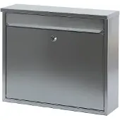 V-Part - Wandbrievenbus Granadan - Stainless steel - mat RVS - Brievenbus