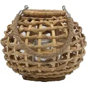 Mars & More windlicht waterhyacinth bol 25cm