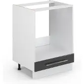 Vicco Fame-Line Ovenombouwkast – 60 cm zonder werkblad Antraciet Hoogglans