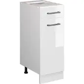 Vicco R-Line Keukenonderkast – 30 cm zonder werkblad Wit Hoogglans