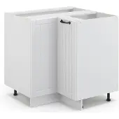 Vicco Fame-Line Hoekkast – 80.5 cm zonder werkblad Wit Landhuis