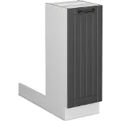 Vicco Fame-Line Keukeneiland – 30 cm zonder werkblad Antraciet landhuis