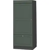 Vicco Hoge kast Fame-Line Groen-Goud landelijk/Antraciet 60 cm, Model 38579
