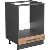 Vicco Fame-Line Ovenombouwkast – 60 cm zonder werkblad Krachtige eik goud