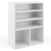 Vicco Boekenrek – 72 x 90.2 cm 2 compartimenten Wit