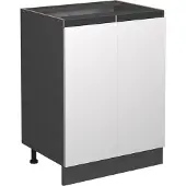 Vicco R-Line Keukenonderkast – 60 cm J-vorm, zonder werkblad Wit