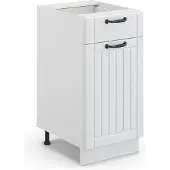Vicco Fame-Line Keukenonderkast – 40 cm zonder werkblad Wit Landhuis