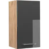 Vicco Fame-Line Hangkast – 40 cm Antraciet Hoogglans