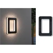 Paulmann 79851 4000870798515 Huisnummerlamp op zonne-energie Energielabel: A (A - G) 0.20 W Warmwit Zwart