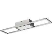 TRIO RVS led plafondlamp Rigido