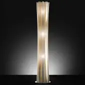 Slamp Design vloerlamp Bach, dimbaar, messing / goud, Woon-/ Eetkamer, Kunststof, Design, vloerlamp