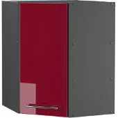 Vicco Fame-Line Hoek hangkast – 57 cm Bordeauxrode hoogglans